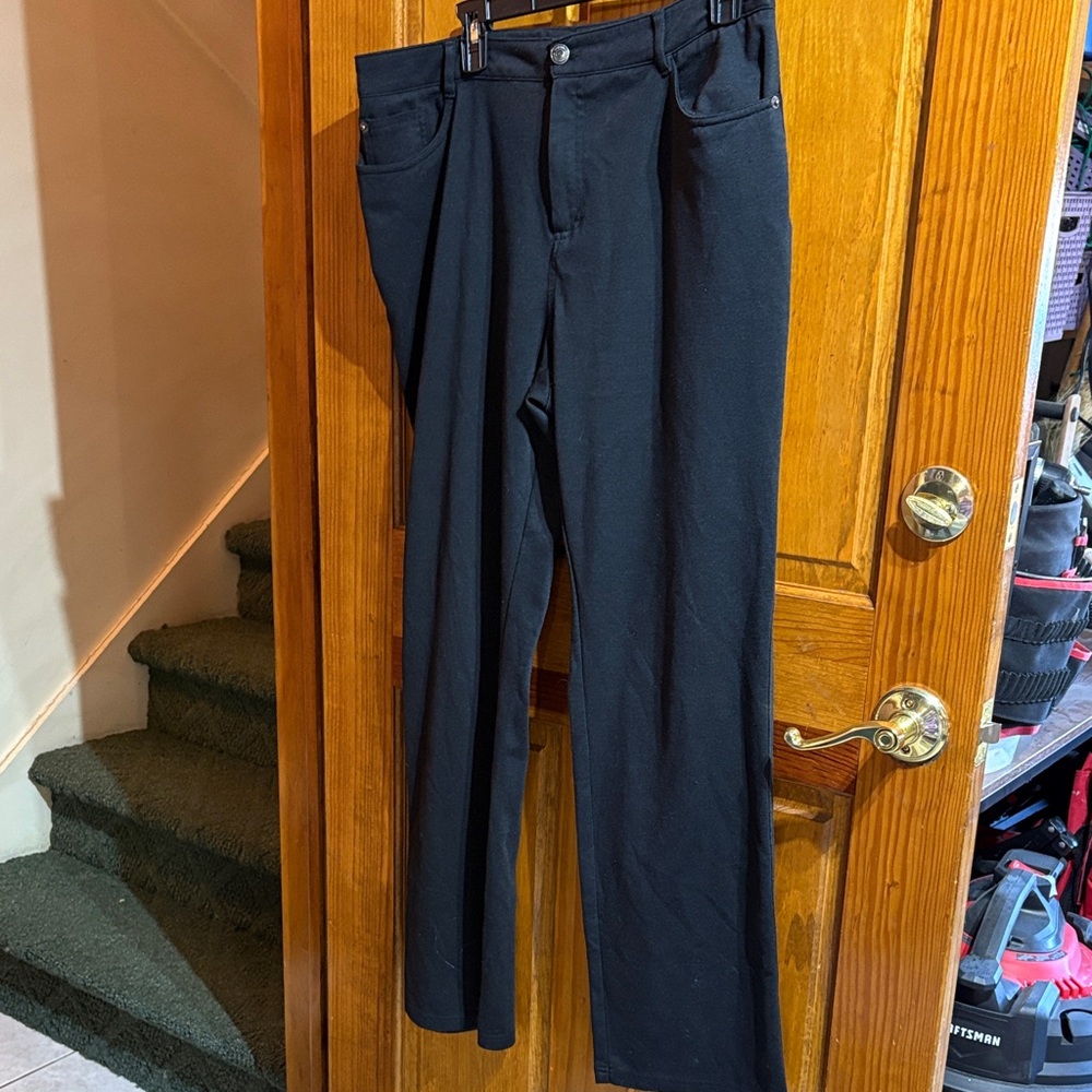 Croft & Barrow Black Trousers